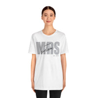 Load image into Gallery viewer, Beautiful Personalized MRS Unisex Jersey Short Sleeve Tee
