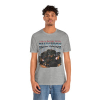 Load image into Gallery viewer, Life is Better with a Beauceron, Unisex Jersey Short Sleeve Tee
