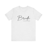 Load image into Gallery viewer, Personalized Unisex Jersey Short Sleeve Tee, Future MRS Personalized Tshirt
