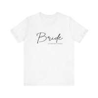 Load image into Gallery viewer, Personalized Unisex Jersey Short Sleeve Tee, Future MRS Personalized Tshirt
