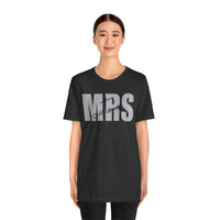 Load image into Gallery viewer, Personalized MRS Unisex Jersey Short Sleeve Tee
