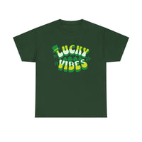 Load image into Gallery viewer, Lucky Vibes, Amazing Tshirt, Unisex Heavy Cotton Tee
