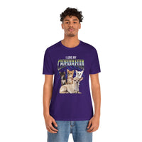 Load image into Gallery viewer, I Love My Chihuahua Tshirt, Unisex Jersey Short Sleeve Tee
