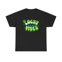 Load image into Gallery viewer, Lucky Vibes, Amazing Tshirt, Unisex Heavy Cotton Tee
