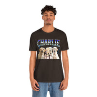 Load image into Gallery viewer, Amazing Charlie Dog Unisex Jersey Short Sleeve Tee

