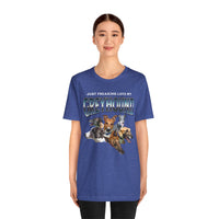 Load image into Gallery viewer, Just Franking my Greyhound dog tshirt, Unisex Jersey Short Sleeve Tee

