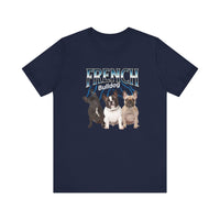 Load image into Gallery viewer, I Love My french bulldog Tshirt, Unisex Jersey Short Sleeve Tee
