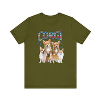 Load image into Gallery viewer, Corgi Dog Gift, Corgi Lover Present Tshirt, Unisex Jersey Short Sleeve Tee
