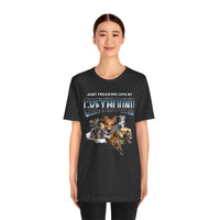Load image into Gallery viewer, Just Franking my Greyhound dog tshirt, Unisex Jersey Short Sleeve Tee
