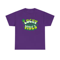 Load image into Gallery viewer, Lucky Vibes, Amazing Tshirt, Unisex Heavy Cotton Tee
