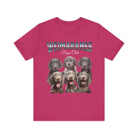 Load image into Gallery viewer, Weimaraner Mom Shirt, Dog Mom Tshirt, Weimaraner Lover Shirt, Unisex Jersey Short Sleeve Tee
