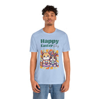 Load image into Gallery viewer, Happy Easter Day, Unisex Jersey Short Sleeve Tee
