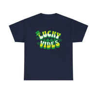 Load image into Gallery viewer, Lucky Vibes, Amazing Tshirt, Unisex Heavy Cotton Tee

