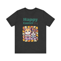 Load image into Gallery viewer, Happy Easter Day, Unisex Jersey Short Sleeve Tee
