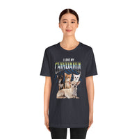 Load image into Gallery viewer, I Love My Chihuahua Tshirt, Unisex Jersey Short Sleeve Tee
