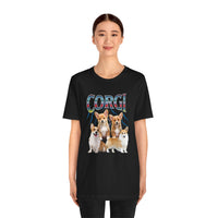 Load image into Gallery viewer, Corgi Dog Gift, Corgi Lover Present Tshirt, Unisex Jersey Short Sleeve Tee
