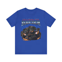 Load image into Gallery viewer, Life is Better with a Beauceron, Unisex Jersey Short Sleeve Tee
