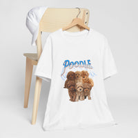 Load image into Gallery viewer, I Love My Poodle Shirt, Unisex Jersey Short Sleeve Tee
