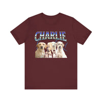 Load image into Gallery viewer, Amazing Charlie Dog Unisex Jersey Short Sleeve Tee
