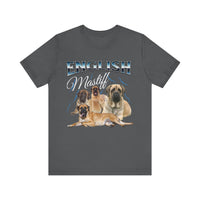 Load image into Gallery viewer, English Mastiff Gift For Him, Mastiff Owner Tshirt, Mastiff Tee, Mastiff T-Shirt For Men, Unisex Jersey Short Sleeve Tee
