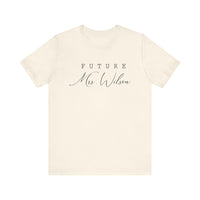 Load image into Gallery viewer, Personalized Future MR Unisex Jersey Short Sleeve Tee
