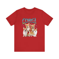 Load image into Gallery viewer, Corgi Dog Gift, Corgi Lover Present Tshirt, Unisex Jersey Short Sleeve Tee
