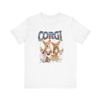Load image into Gallery viewer, Corgi Dog Gift, Corgi Lover Present Tshirt, Unisex Jersey Short Sleeve Tee
