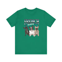 Load image into Gallery viewer, I Love My french bulldog Tshirt, Unisex Jersey Short Sleeve Tee
