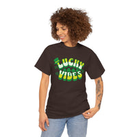 Load image into Gallery viewer, Lucky Vibes, Amazing Tshirt, Unisex Heavy Cotton Tee
