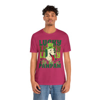 Load image into Gallery viewer, Lucky Lucky PawPaw Tshirt, Unisex Jersey Short Sleeve Tee
