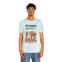 Load image into Gallery viewer, Happy Easter Day, Unisex Jersey Short Sleeve Tee
