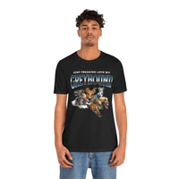 Load image into Gallery viewer, Just Franking my Greyhound dog tshirt, Unisex Jersey Short Sleeve Tee
