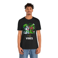 Load image into Gallery viewer, Lucky Vibes Unisex Jersey Short Sleeve Tee
