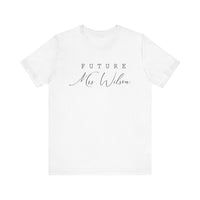Load image into Gallery viewer, Personalized Future MR Unisex Jersey Short Sleeve Tee
