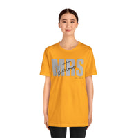 Load image into Gallery viewer, Personalized MRS Unisex Jersey Short Sleeve Tee
