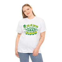 Load image into Gallery viewer, Lucky Vibes, Amazing Tshirt, Unisex Heavy Cotton Tee
