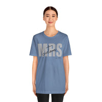 Load image into Gallery viewer, Beautiful Personalized MRS Unisex Jersey Short Sleeve Tee
