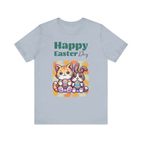 Load image into Gallery viewer, Happy Easter Day, Unisex Jersey Short Sleeve Tee
