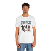 Load image into Gallery viewer, I Love My french bulldog Tshirt, Unisex Jersey Short Sleeve Tee
