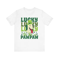 Load image into Gallery viewer, Lucky Lucky PawPaw Tshirt, Unisex Jersey Short Sleeve Tee
