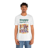 Load image into Gallery viewer, Happy Easter Day, Unisex Jersey Short Sleeve Tee
