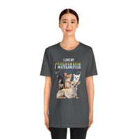Load image into Gallery viewer, I Love My Chihuahua Tshirt, Unisex Jersey Short Sleeve Tee
