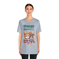 Load image into Gallery viewer, Happy Easter Day, Unisex Jersey Short Sleeve Tee
