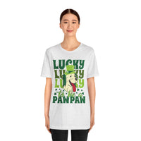 Load image into Gallery viewer, Lucky Lucky PawPaw Tshirt, Unisex Jersey Short Sleeve Tee
