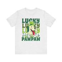 Load image into Gallery viewer, Lucky Lucky PawPaw Tshirt, Unisex Jersey Short Sleeve Tee

