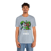 Load image into Gallery viewer, Lucky Vibes Unisex Jersey Short Sleeve Tee
