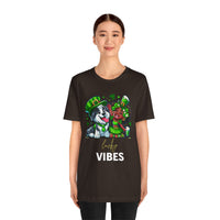 Load image into Gallery viewer, Lucky Vibes Unisex Jersey Short Sleeve Tee
